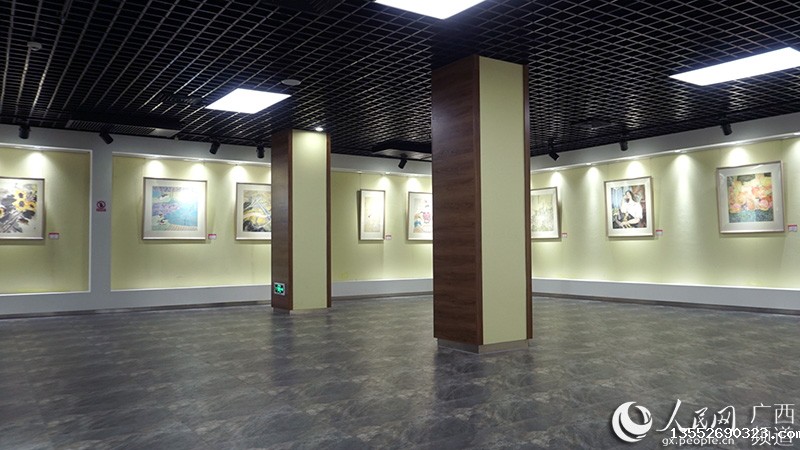 青秀山书院展厅。于思琪摄