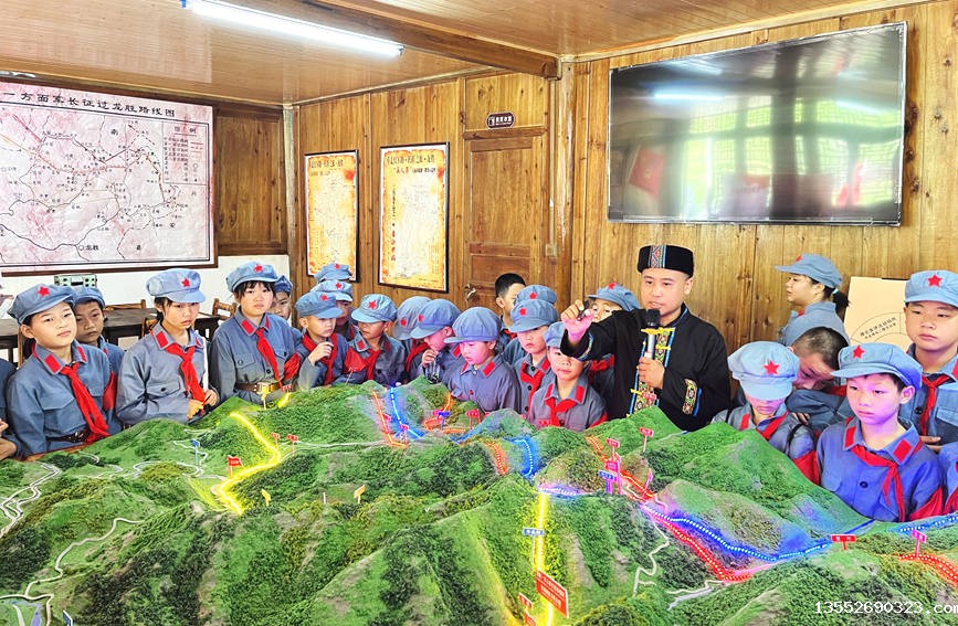 研学活动现场。